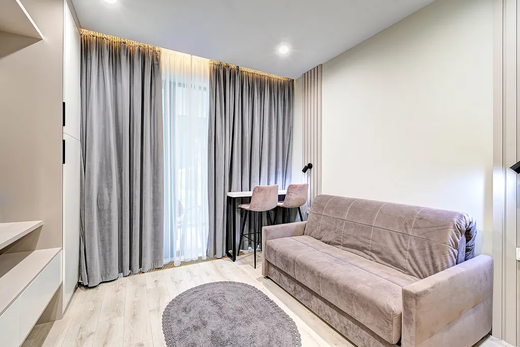 Студия с видом на море парк