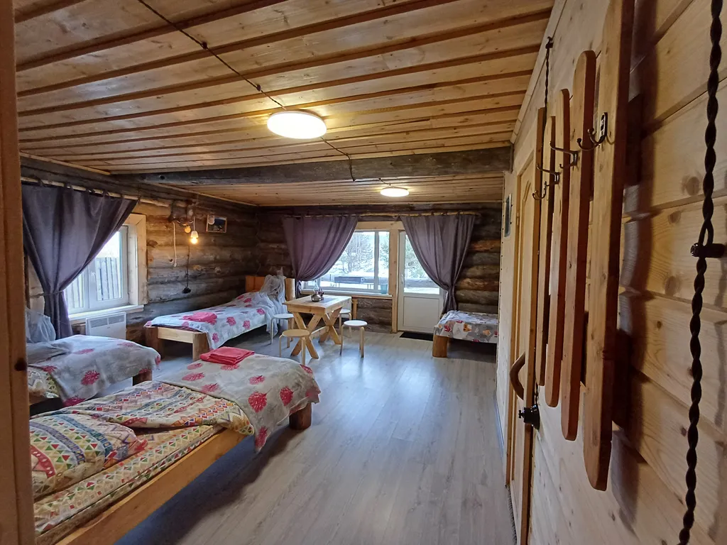 Эко дом на берегу Белого моря