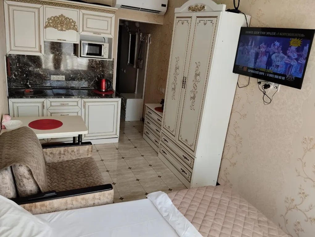 Квартира Квартира Студия в новом доме возле океанариума — Адлер