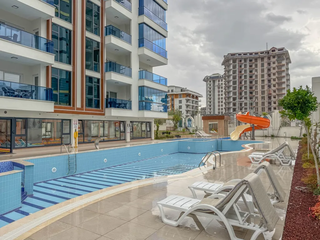 Уютная квартира в комплексе люкс-класса, район Махмутлар