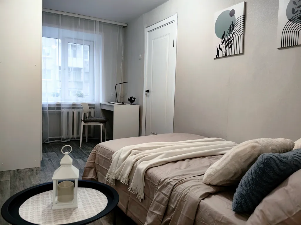 Двухкомнатная квартира в центре рядом с красивой набережной