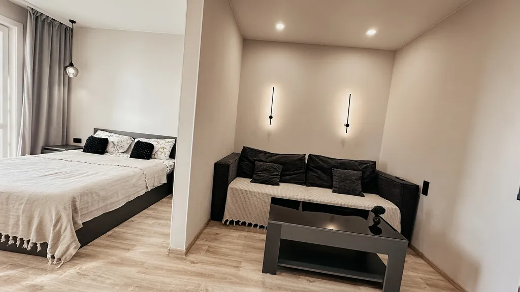 Просторная квартира с видом на Амур и город