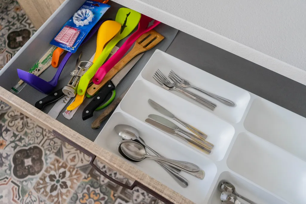 Студия с камином, деревом и видом на реку