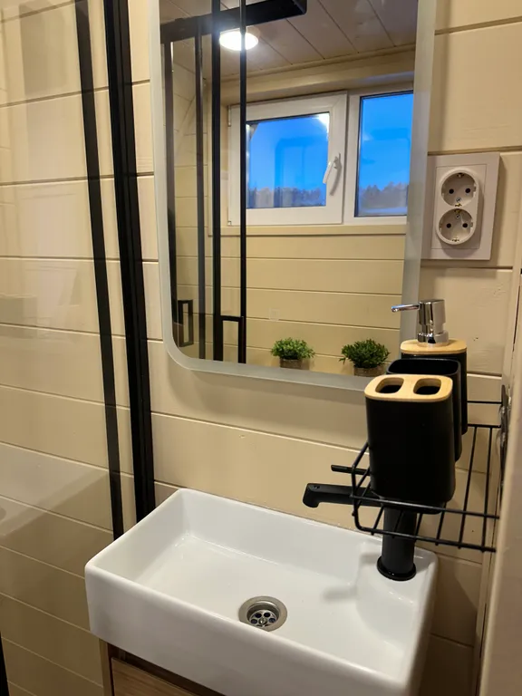 Первый, уютный дом A Frame