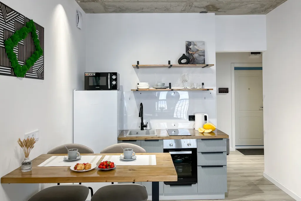 Квартира Квартира Видовая студия в стиле лофт — Новосибирск