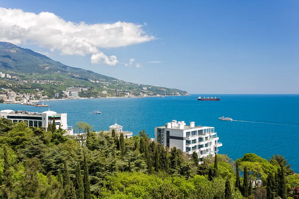 Апартамент и терраса с сумасшедшим видом на море в Приморском парке