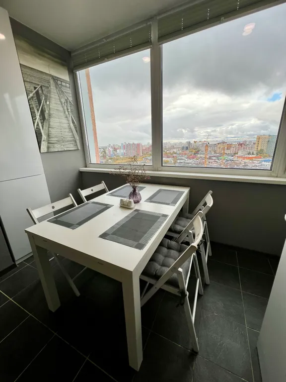 Квартира с видом на город