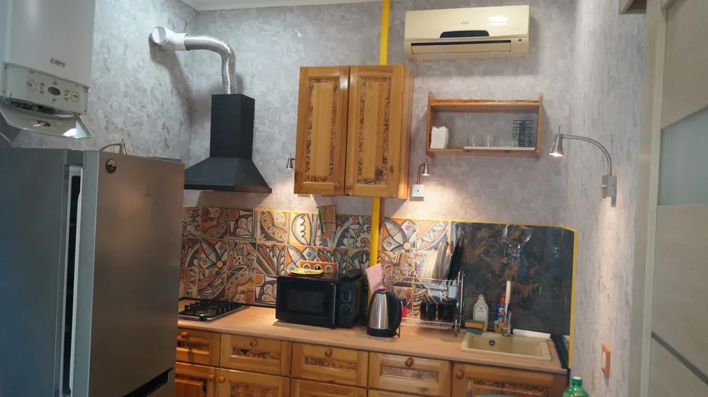 Квартира Квартира Уютная студия с видом на море и горы в ЖК "Альпика" — Сочи