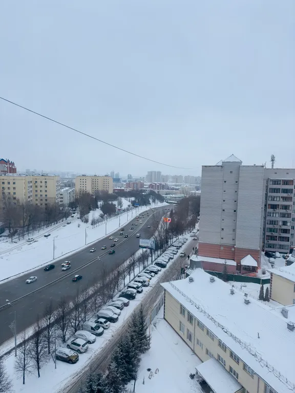 Супер квартира на 11 этаже в центре Казани, удобное расположение