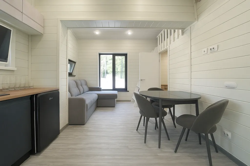 Коттедж Классный 4-местный домик в 1 километре от Сити-Молла — аренда посуточно в Южно-Сахалинск