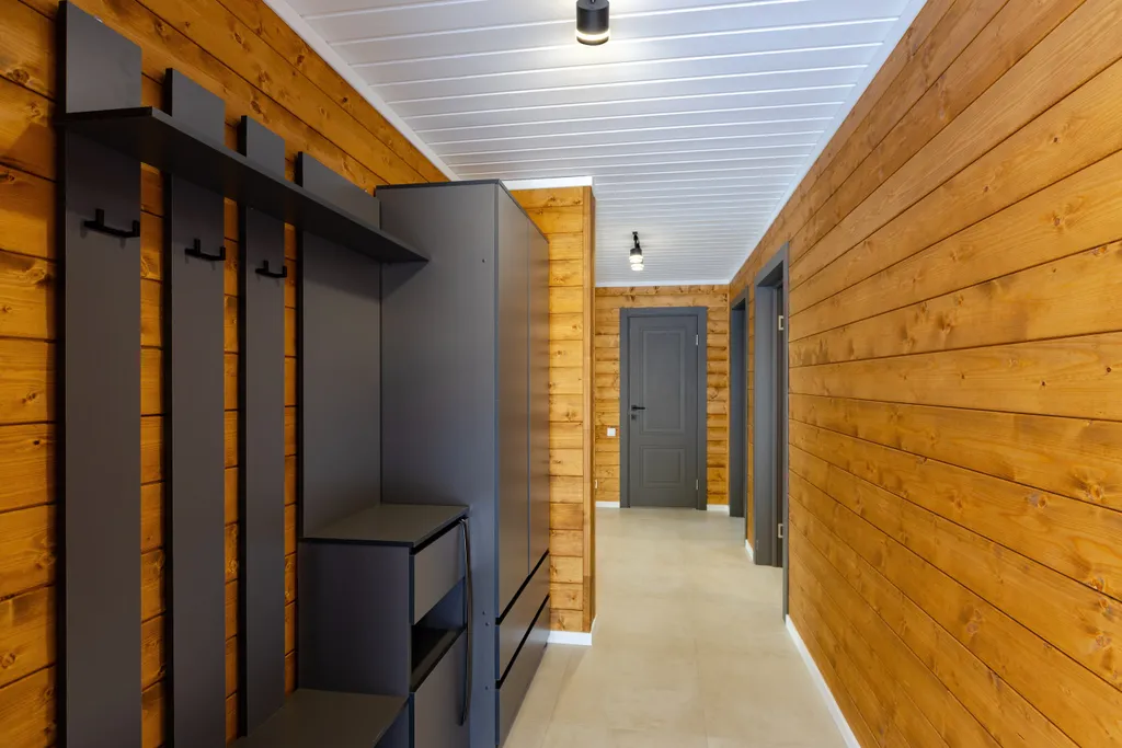 Коттедж Уютный дом с 2 спальнями с видом на лес — Крошнозеро