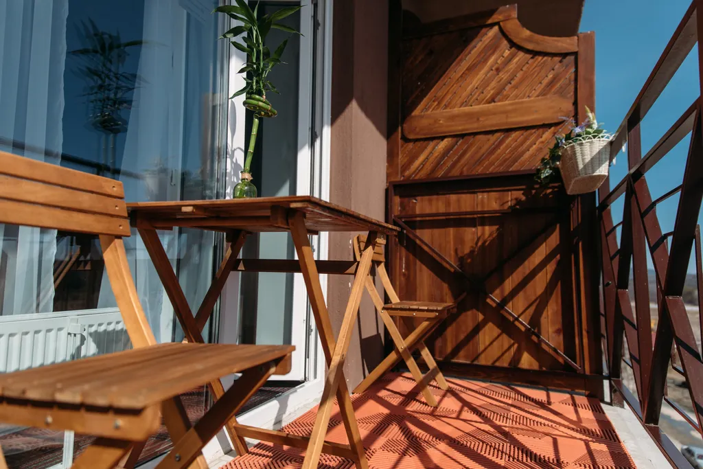 Апартаменты с видом на горы и озеро в 100м от подъёмника