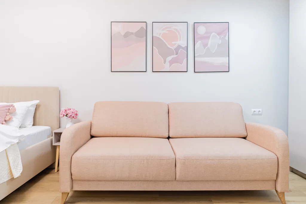 Новая квартира в нежных тонах