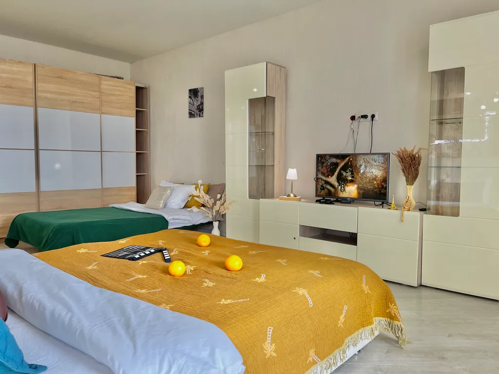 Дизайнерская студия с видом на Одинцово с 22 этажа