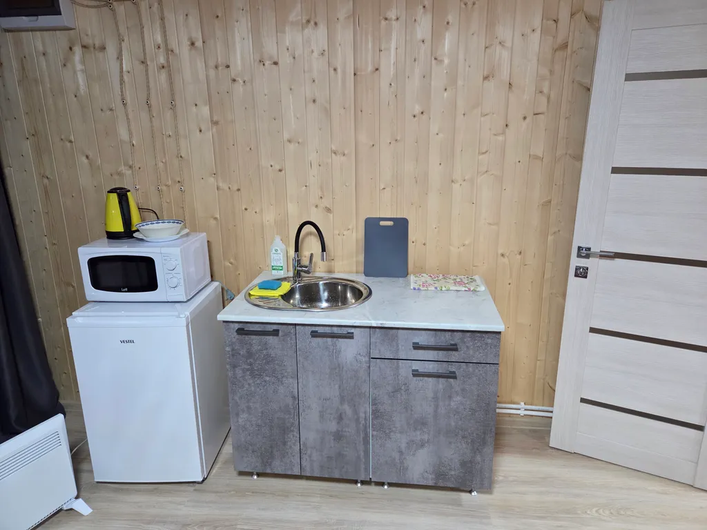 Барнхаус в сердце Теберды с видом на горы