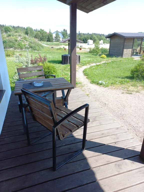 Дом с видом на залив Ладожского озера