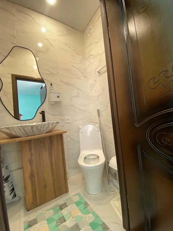 Квартира Апартаменты улучшенный номер Люкс с балконом с видом на море — Анапа