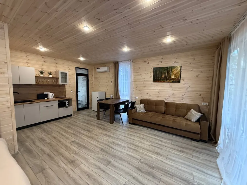 Квартира Студия на 2-4 человека на первом этаже шале Тургояк — аренда посуточно в Миасс