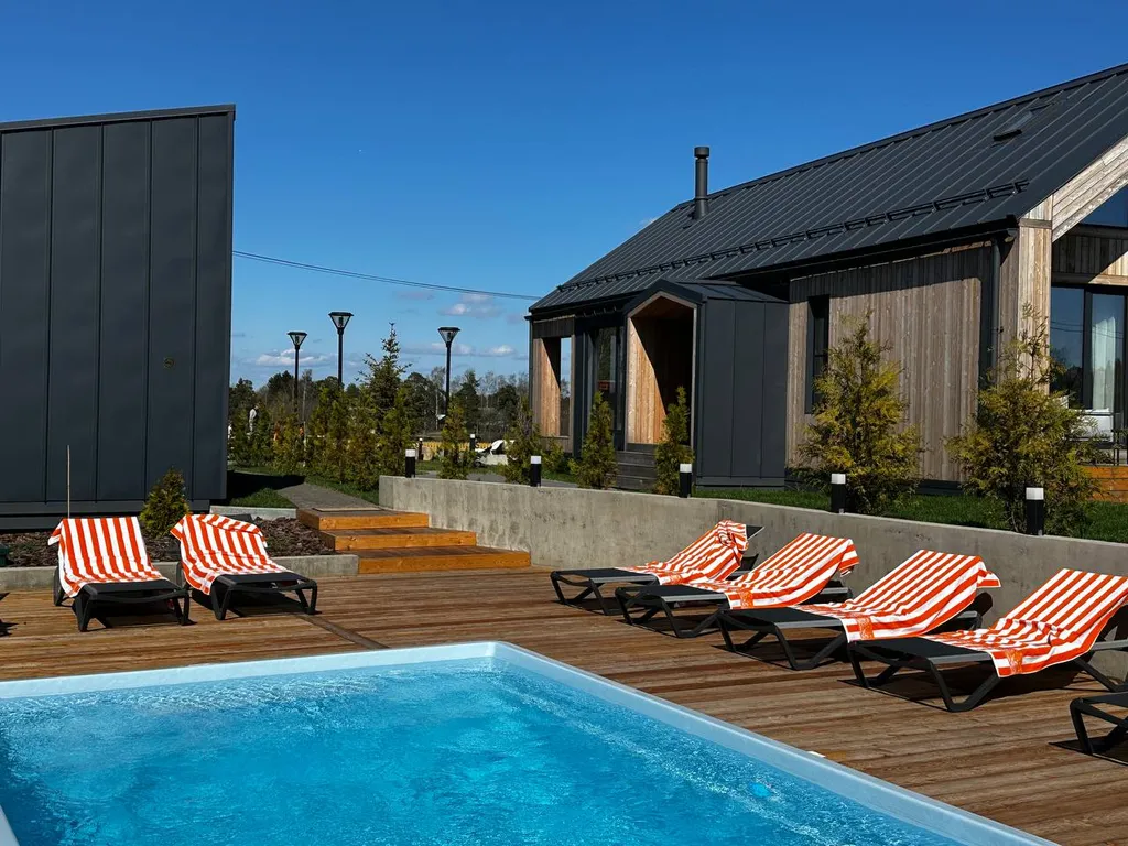 Барнхаус с сауной