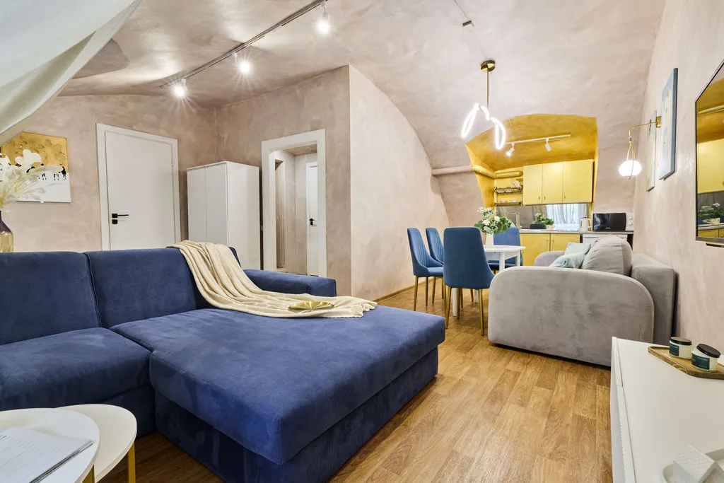 Квартира Квартира У Московского вокзала с арочным потолком — Санкт-Петербург