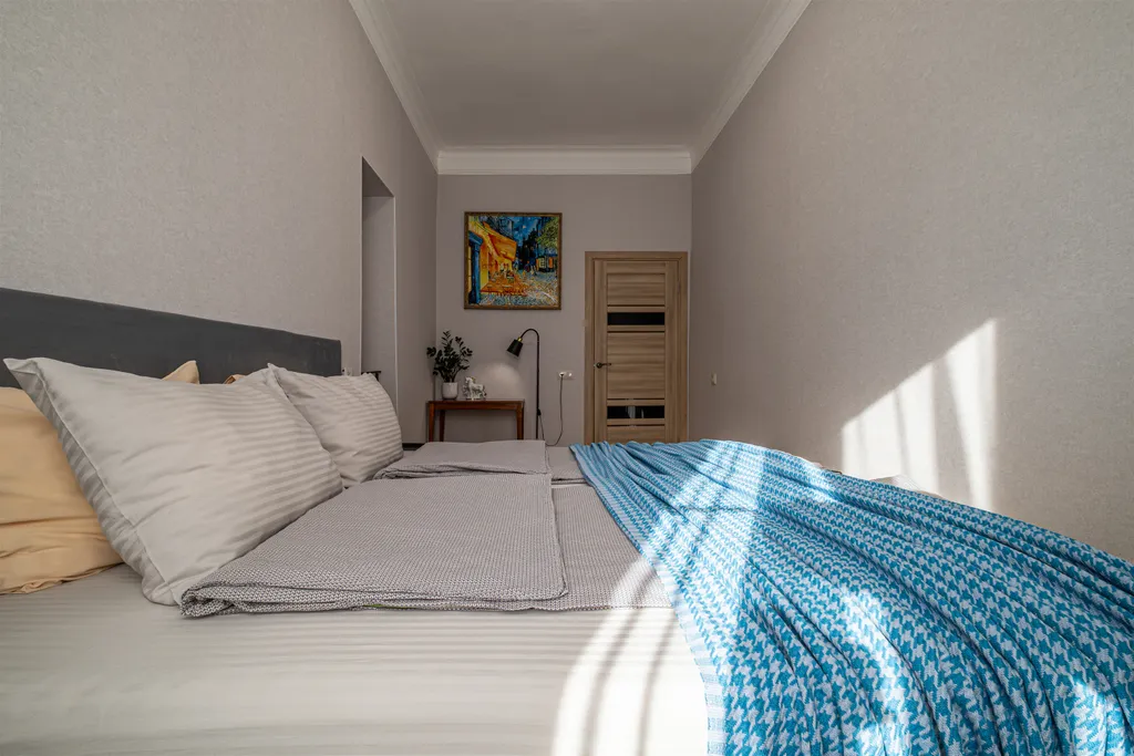 Квартира в центре с видом на лес.