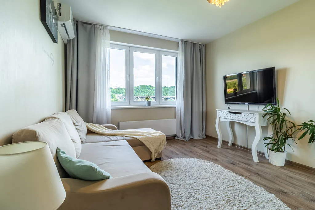 Апартаменты с панорамным видом около центра