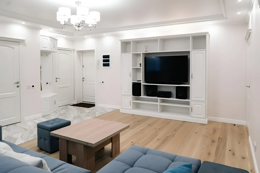 Видовая евродвушка с дизайнерским ремонтом у воды, курорт Завидово