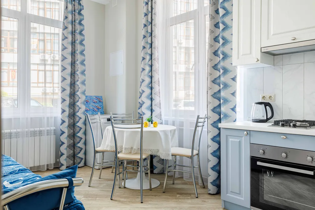 Квартира Уютная с балконом квартира в стиле Прованс в ЖК Черноморский2 — Геленджик