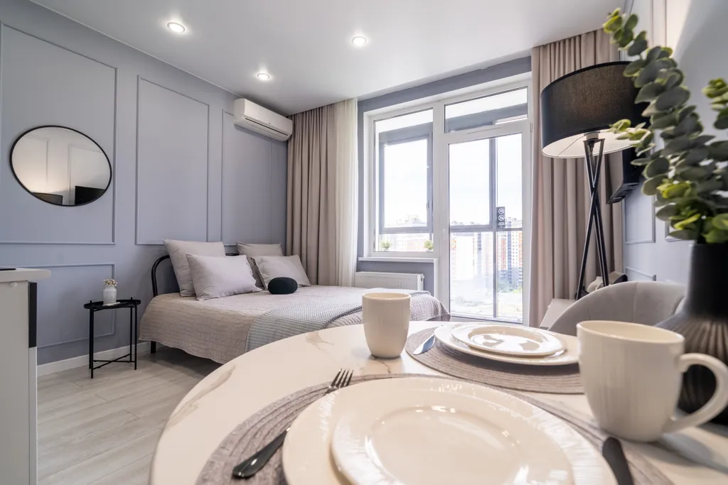 Студия для любителей уюта и комфорта