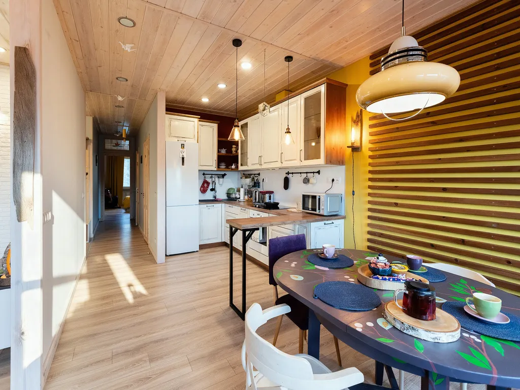 Семейная большая квартира с дизайнерским ремонтом в центре города