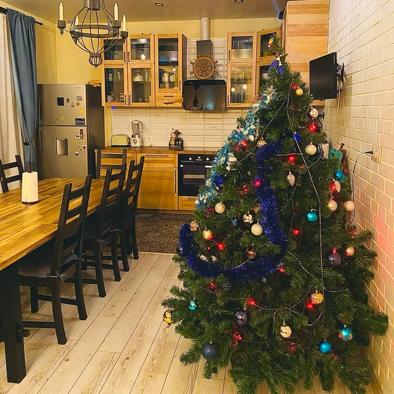 Коттедж Большой дом в лесу — Запорожское