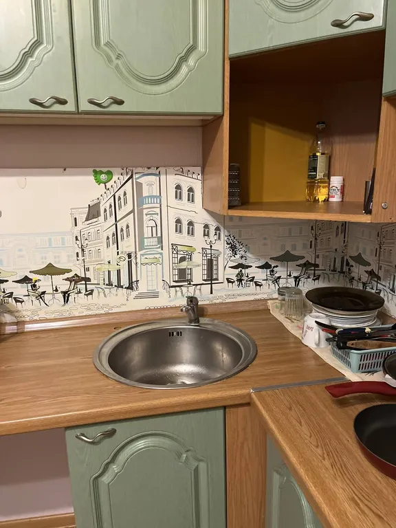 Квартира Просторная квартира с 2-изолированными комнатами и большой кухней — Санкт-Петербург