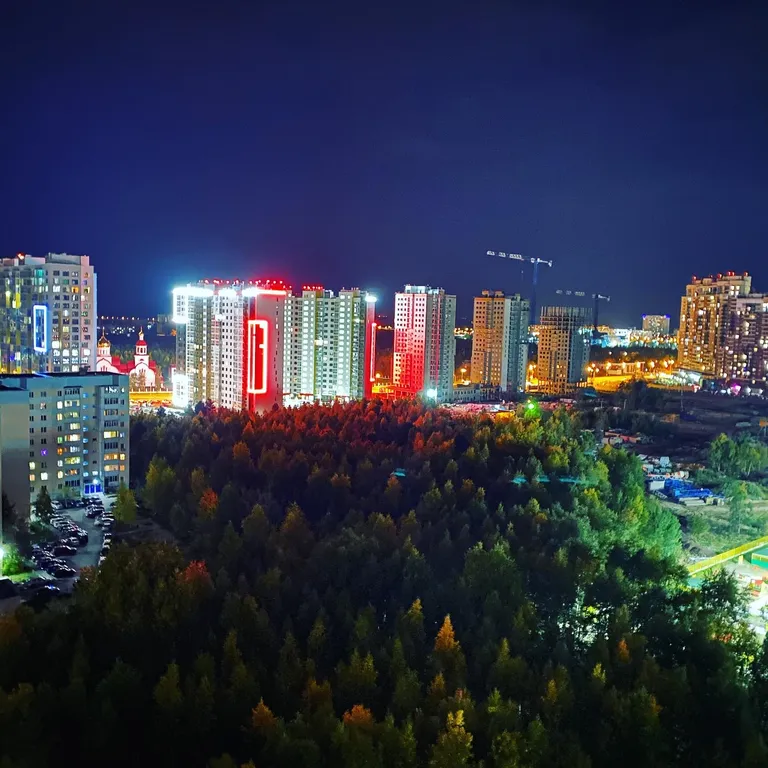 Квартира в центре города с шикарным видом на город