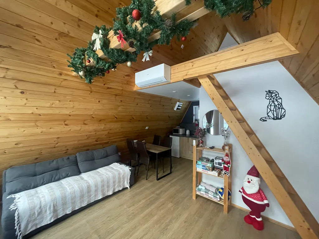 Уютный дом А-фрейм На воздухе