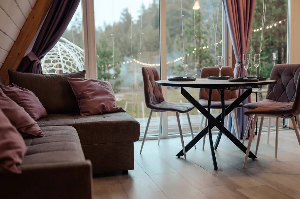 Домик из pinterest в лесу