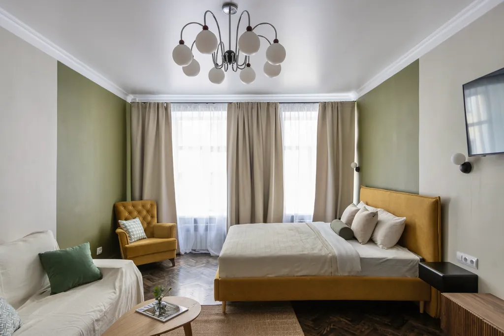 Квартира Дизайнерские апартаменты с двумя спальнями — аренда посуточно в Санкт-Петербург