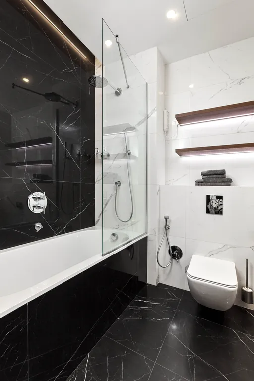 Топовый апарт на 53 этаже с двумя изолированными спальнями и двумя с/у