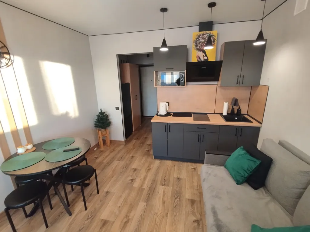 Уютная студия с видом на парк