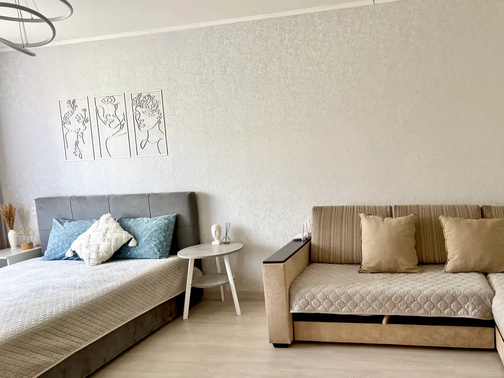 Просторная квартира с живописным видом на горы