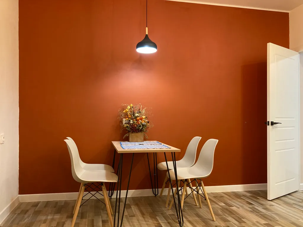 Стильная уютная квартира с зоной-барбекю и парковкой