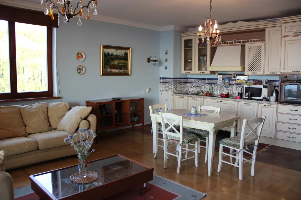 Апартаменты с самым панорамным видом на море и горы в Гурзуфе