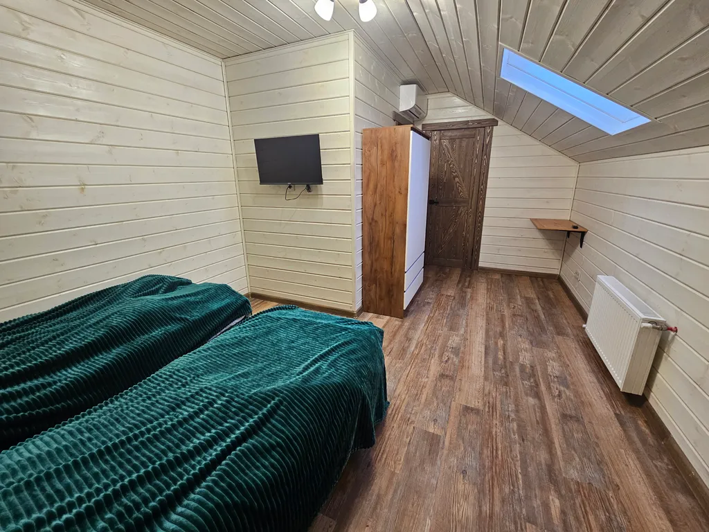 Дом с баней и камином для большой компании