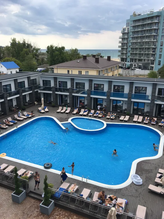Квартира Квартира У моря, с видом на бассейн — Анапа