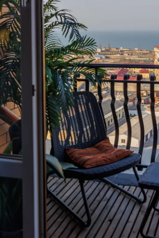 Апартаменты с видом на море и горы