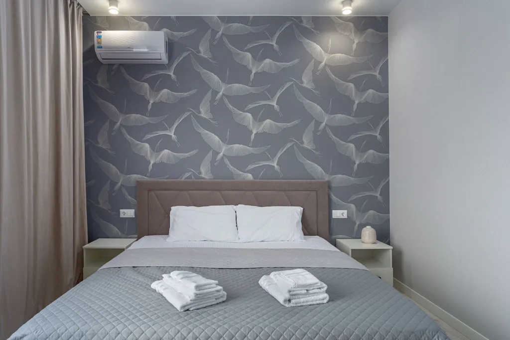 Дом с бассейном с видом на горы