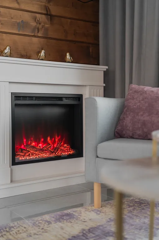 Новый дом с видом на озеро, сауной, гриль-домом и детской площадкой