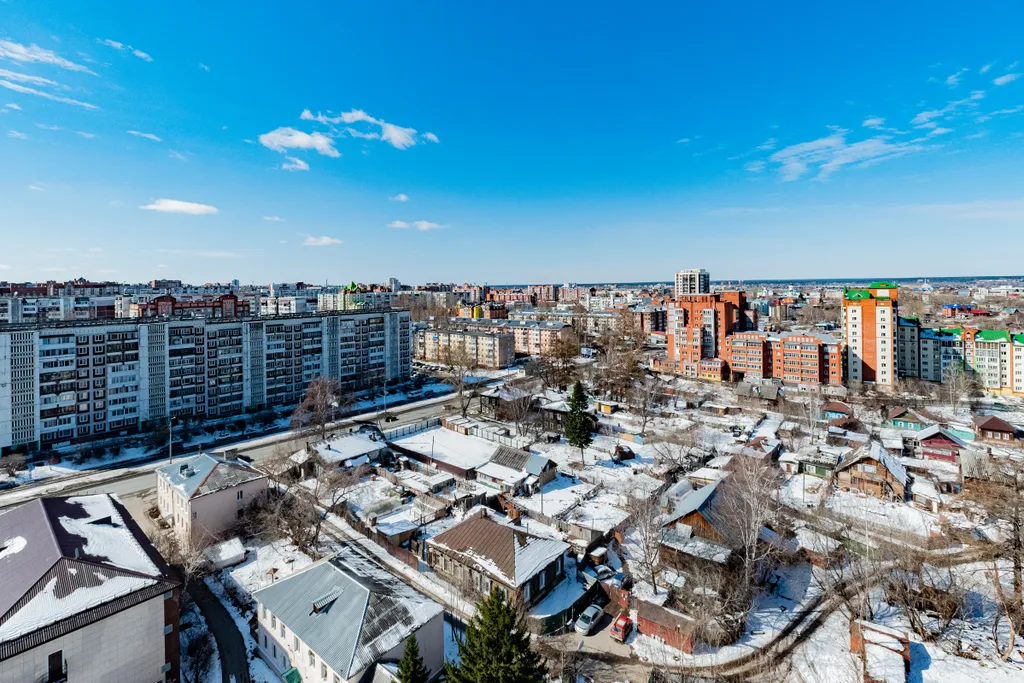 Апартаменты с красивым видом на Томск