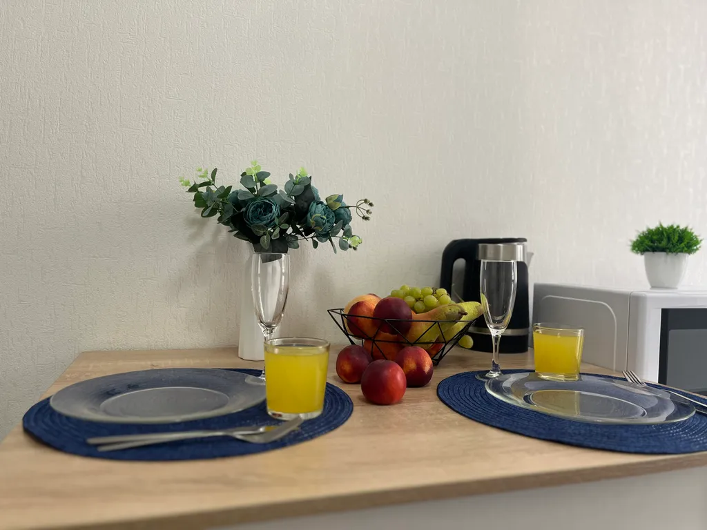 Светлая квартира с видом на закат в современном ЖК Геометрия