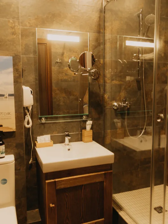 С потрясающим видом с 8 этажа, наслаждайся видом не вставая с кровати