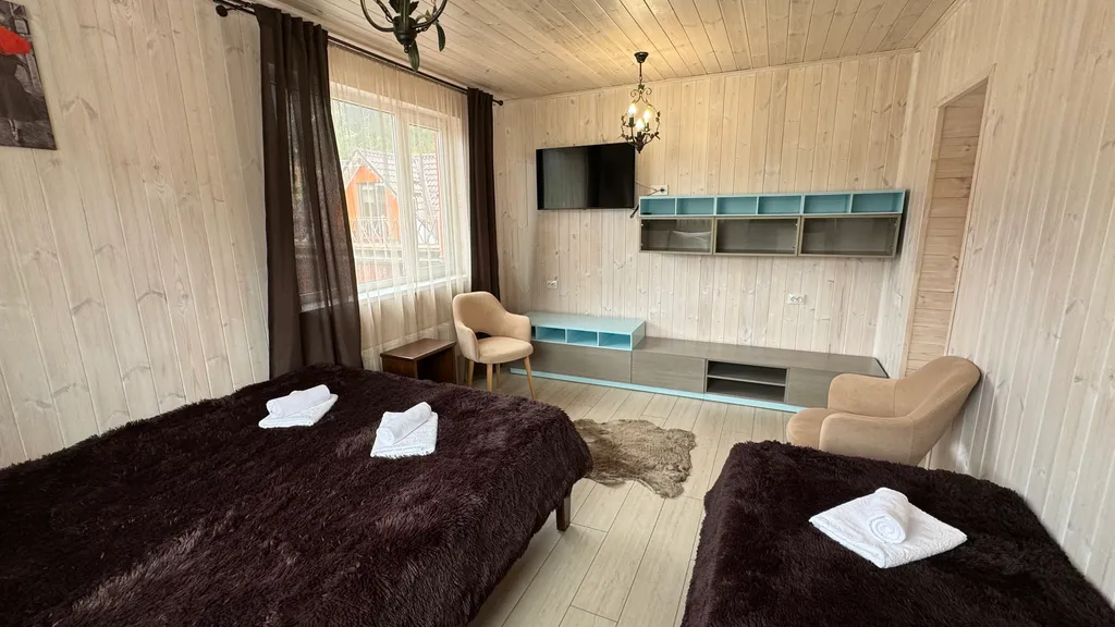 Квартира Квартира Уютный двухкомнатный номер — Архыз